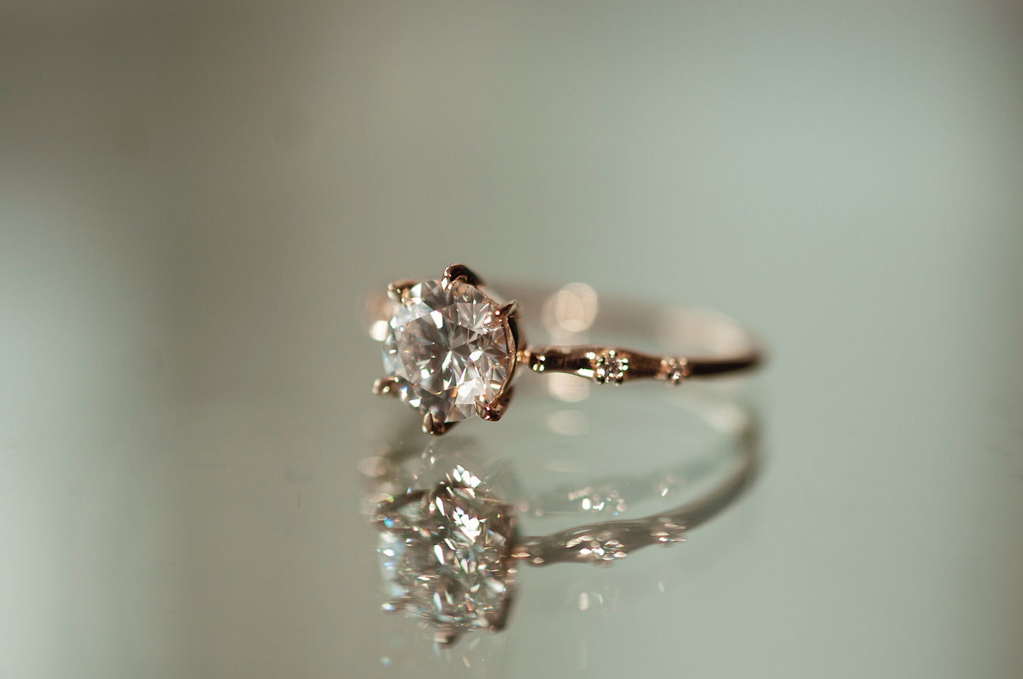 Ingenue Solitaire Ring - Ready-to-ship