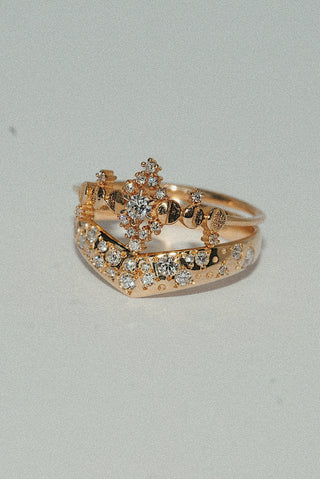 Diamond Cosmic Witch Ring - Ready-to-ship