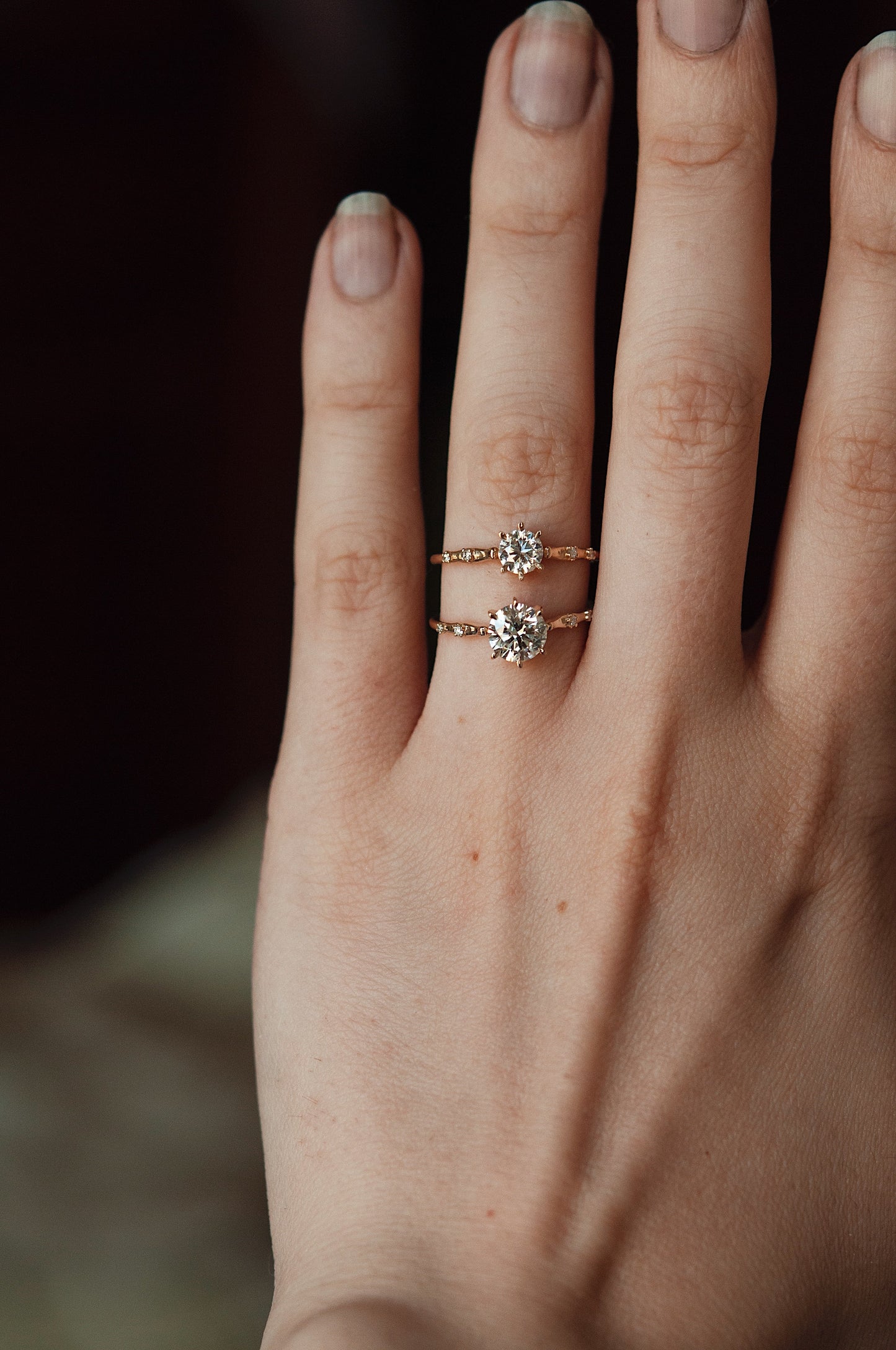 Ingenue Solitaire Ring - Ready-to-ship