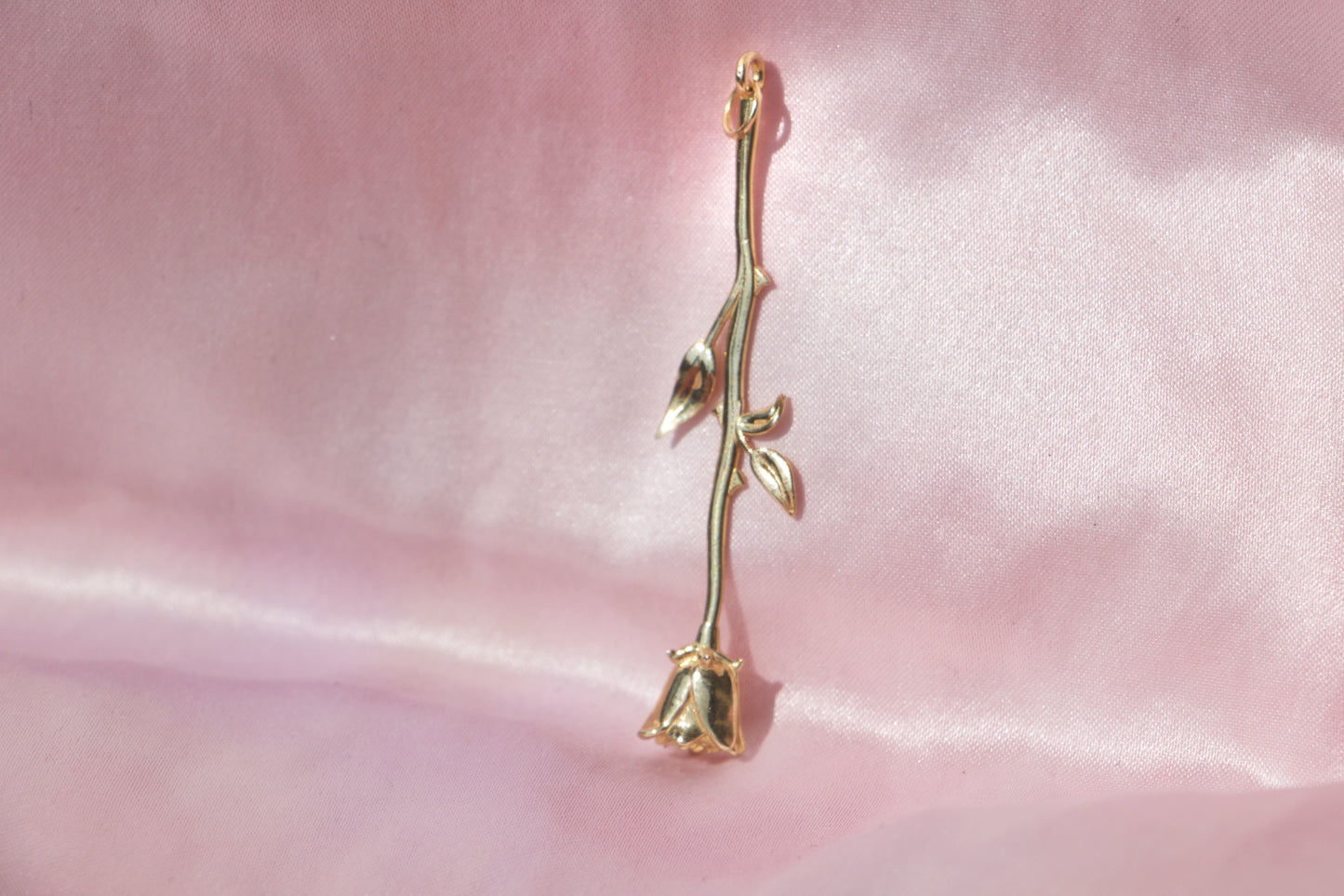 SAMPLE Long Rose Pendant (new style)