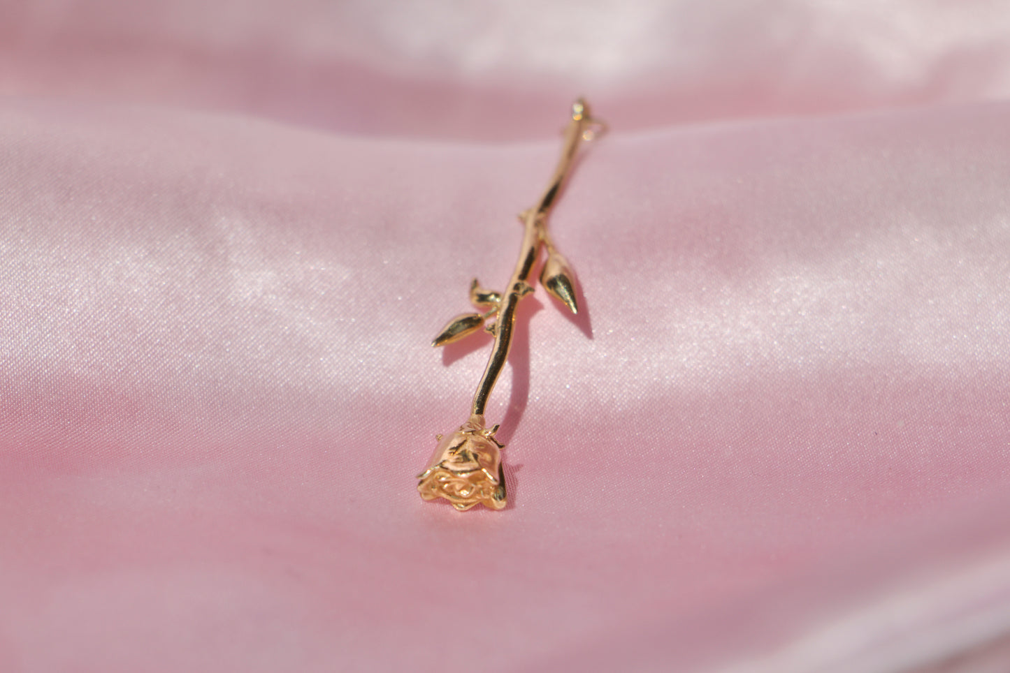 SAMPLE Long Rose Pendant (new style)