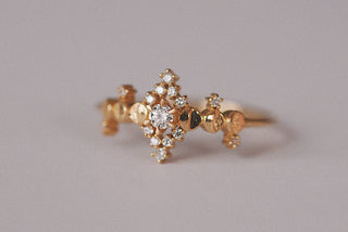 Diamond Cosmic Witch Ring - Ready-to-ship