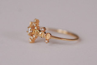 Diamond Cosmic Witch Ring - Ready-to-ship