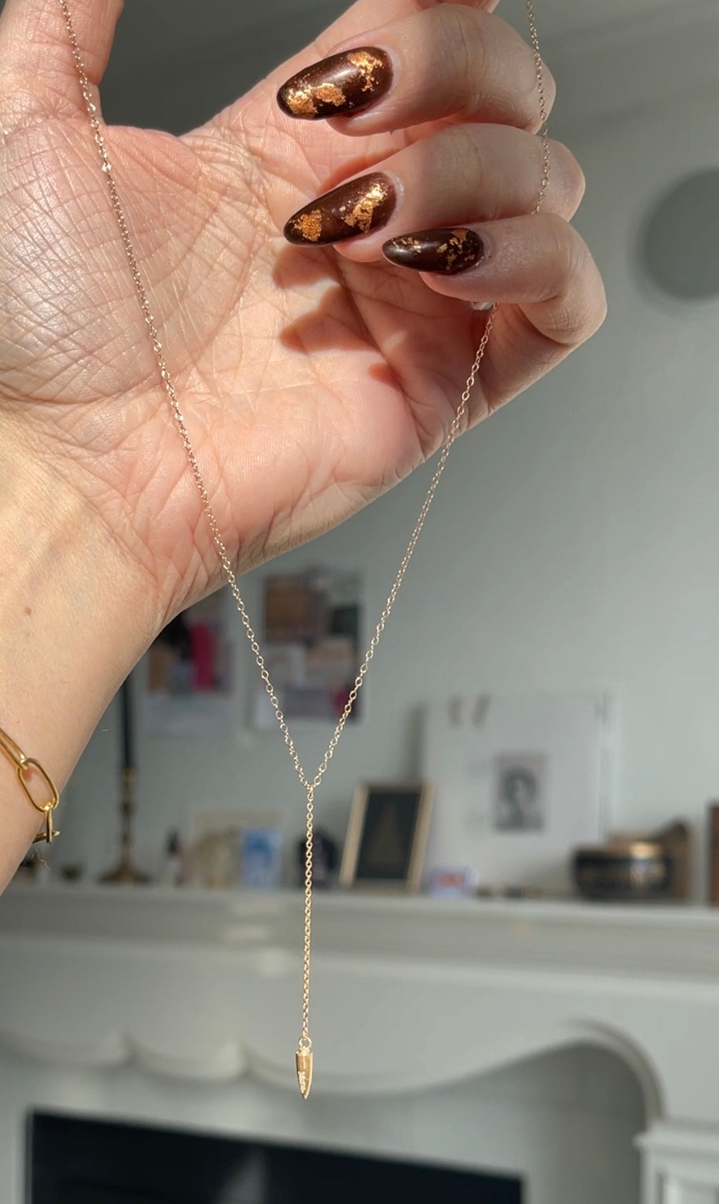 SAMPLE Pendulum Lariat on a 16" Chain