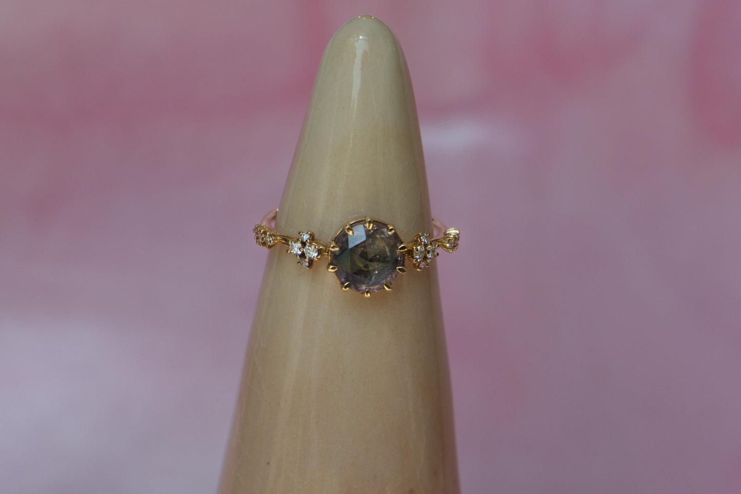 SAMPLE Rosecut Sapphire Oracle Ring - Size 6