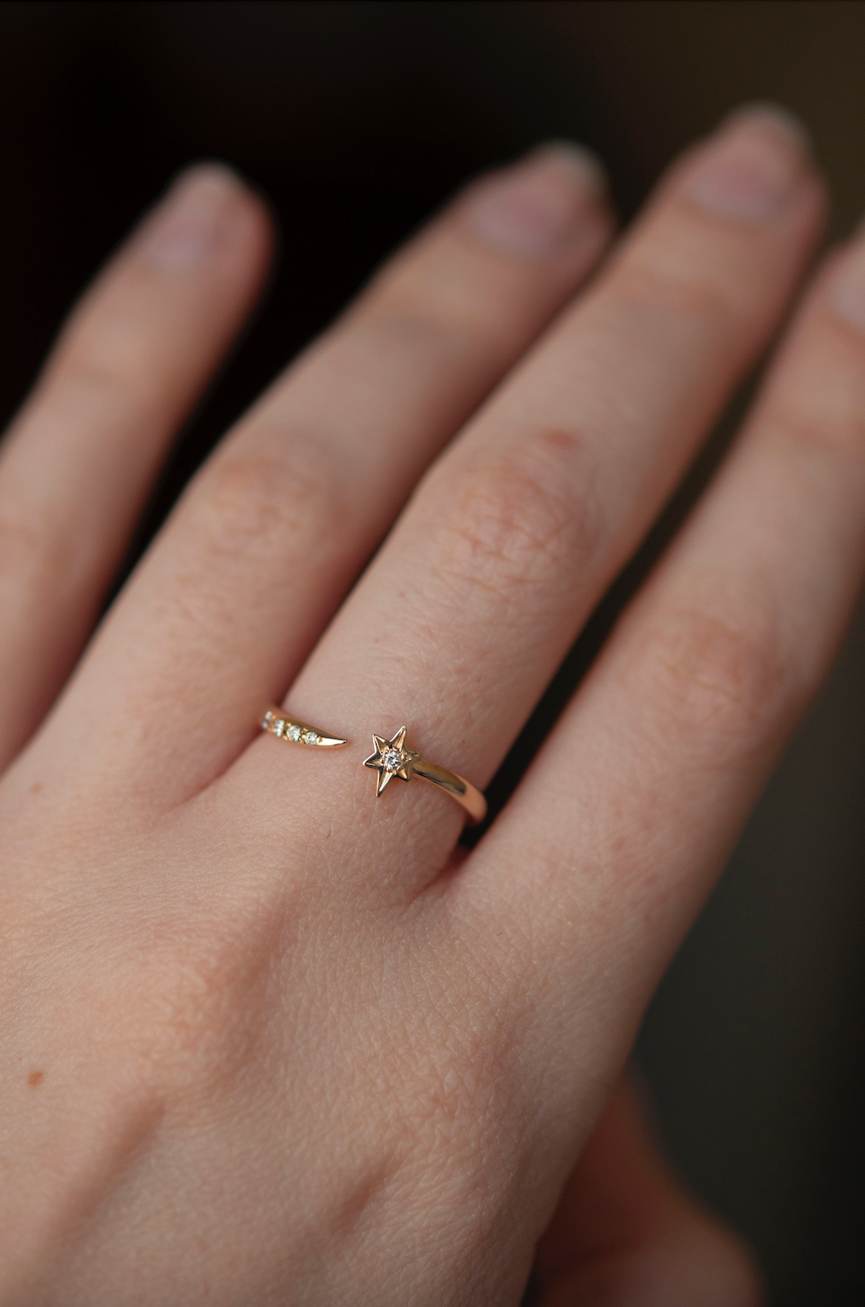 SAMPLE Falling Star Ring - Size 6.5