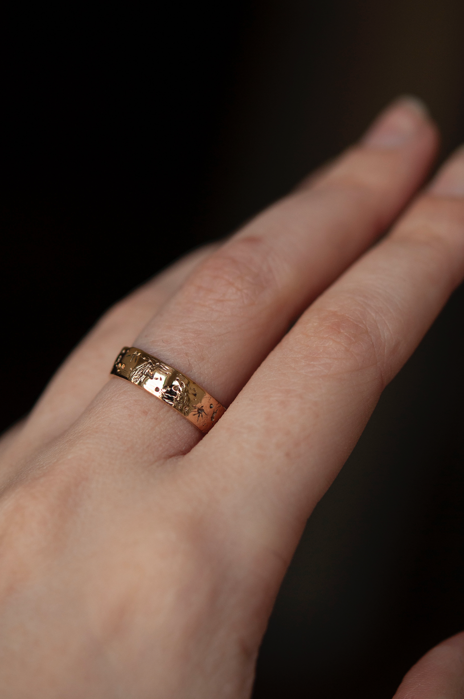 SAMPLE Moon Written in the Stars - Size 6.25
