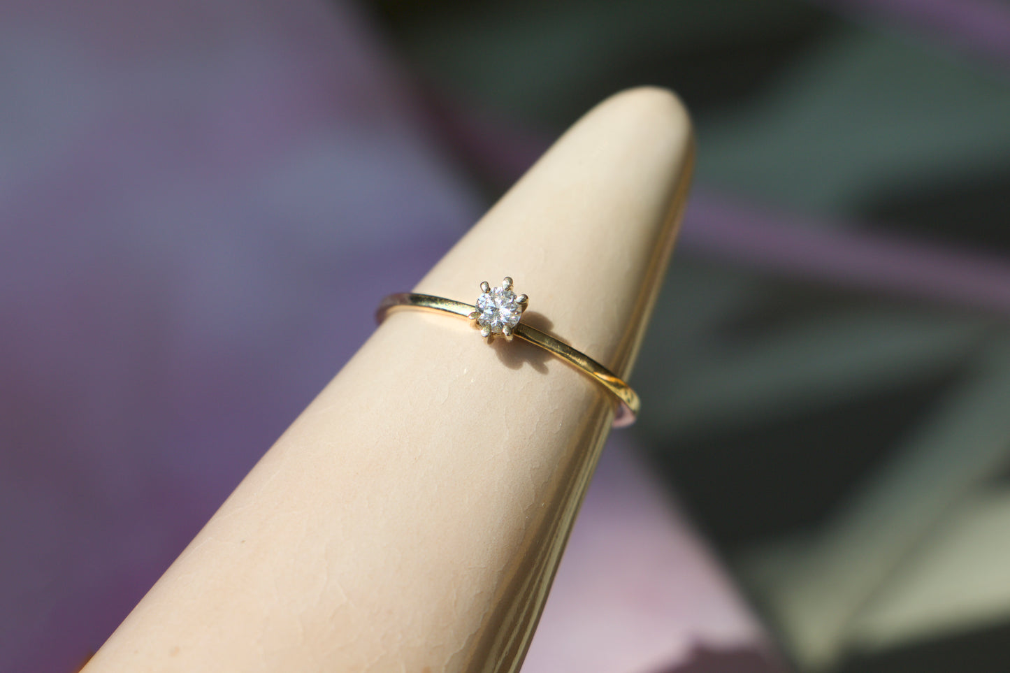 SAMPLE Diamond Solitaire Ring - Size 5.75
