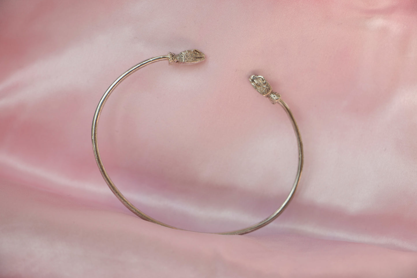 SAMPLE Twin Snake Cuff - SILVER