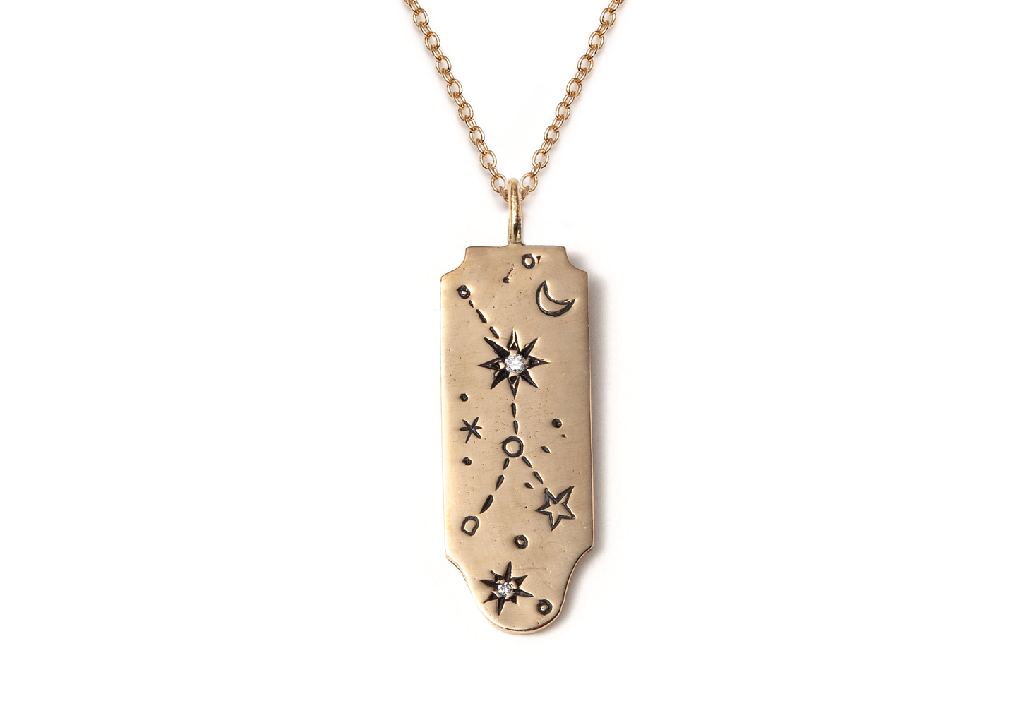 Cancer Written in the Stars Necklace - Ready-to-Ship
