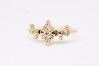 Diamond Cosmic Witch Ring - Ready-to-ship