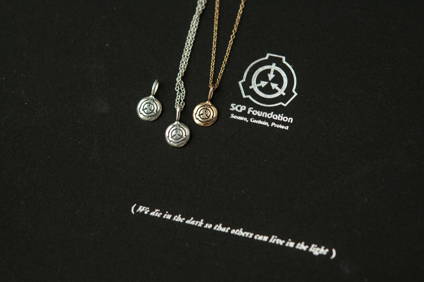 SCP Foundation Pendant - Ready-to-ship