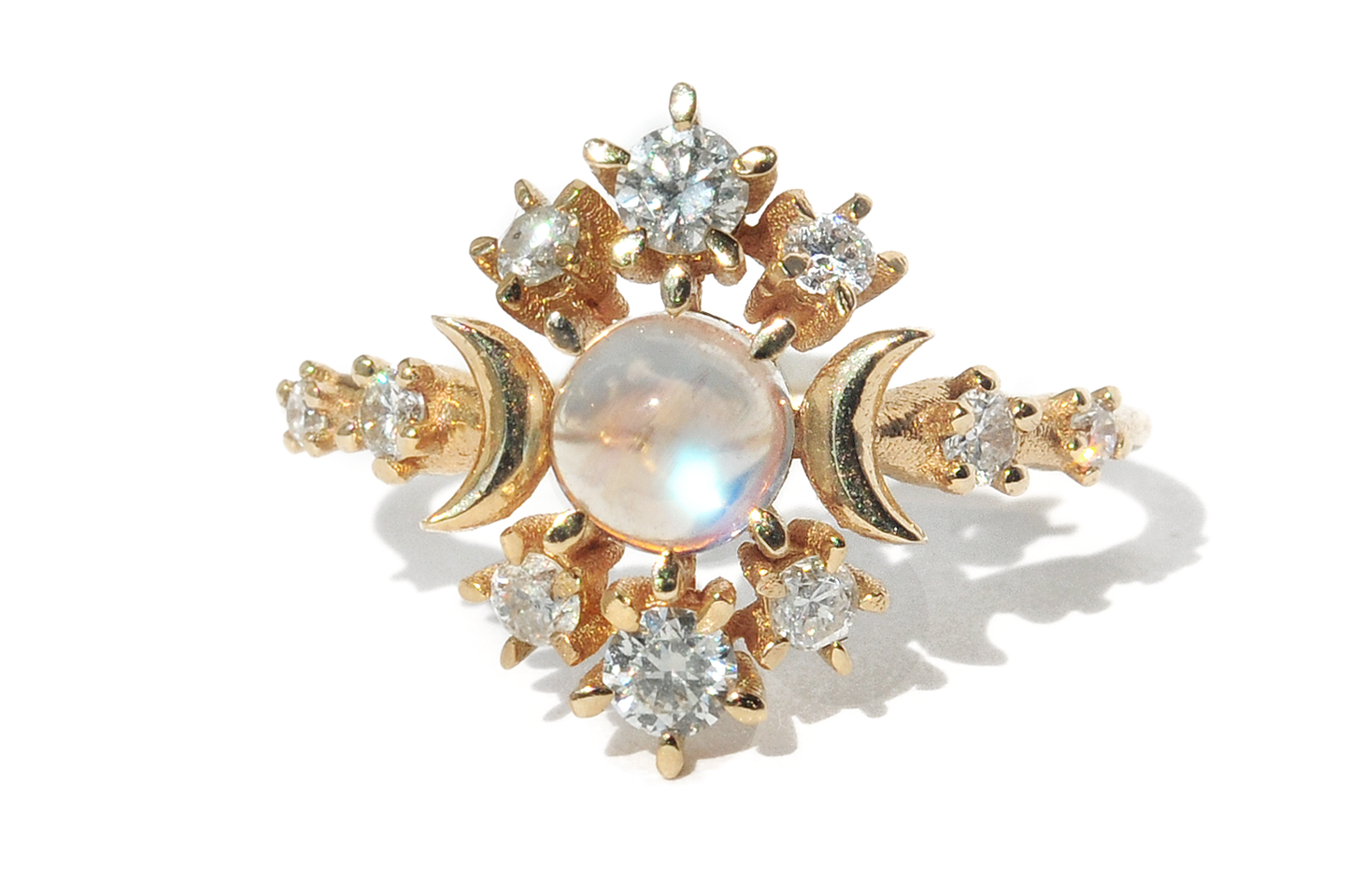 Bague Wandering Cosmos Pierre de lune