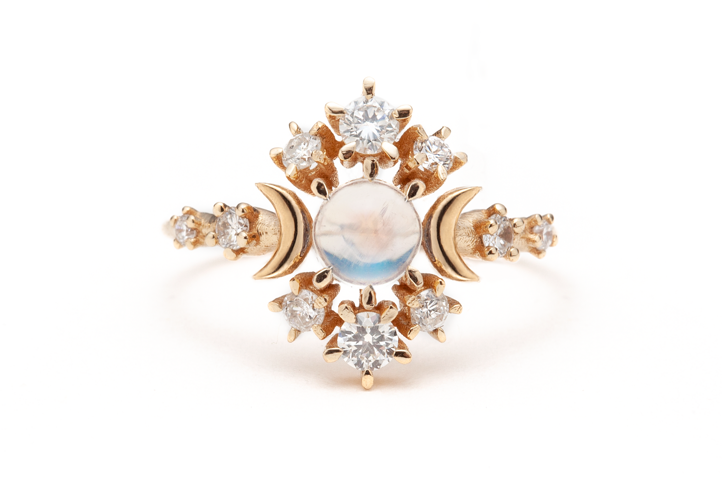 Bague Wandering Cosmos Pierre de lune