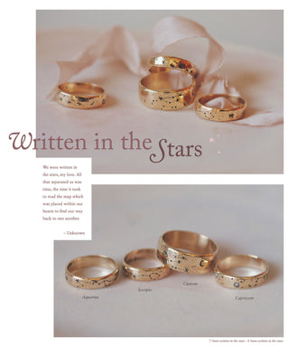 Bague étroite Written in the Stars