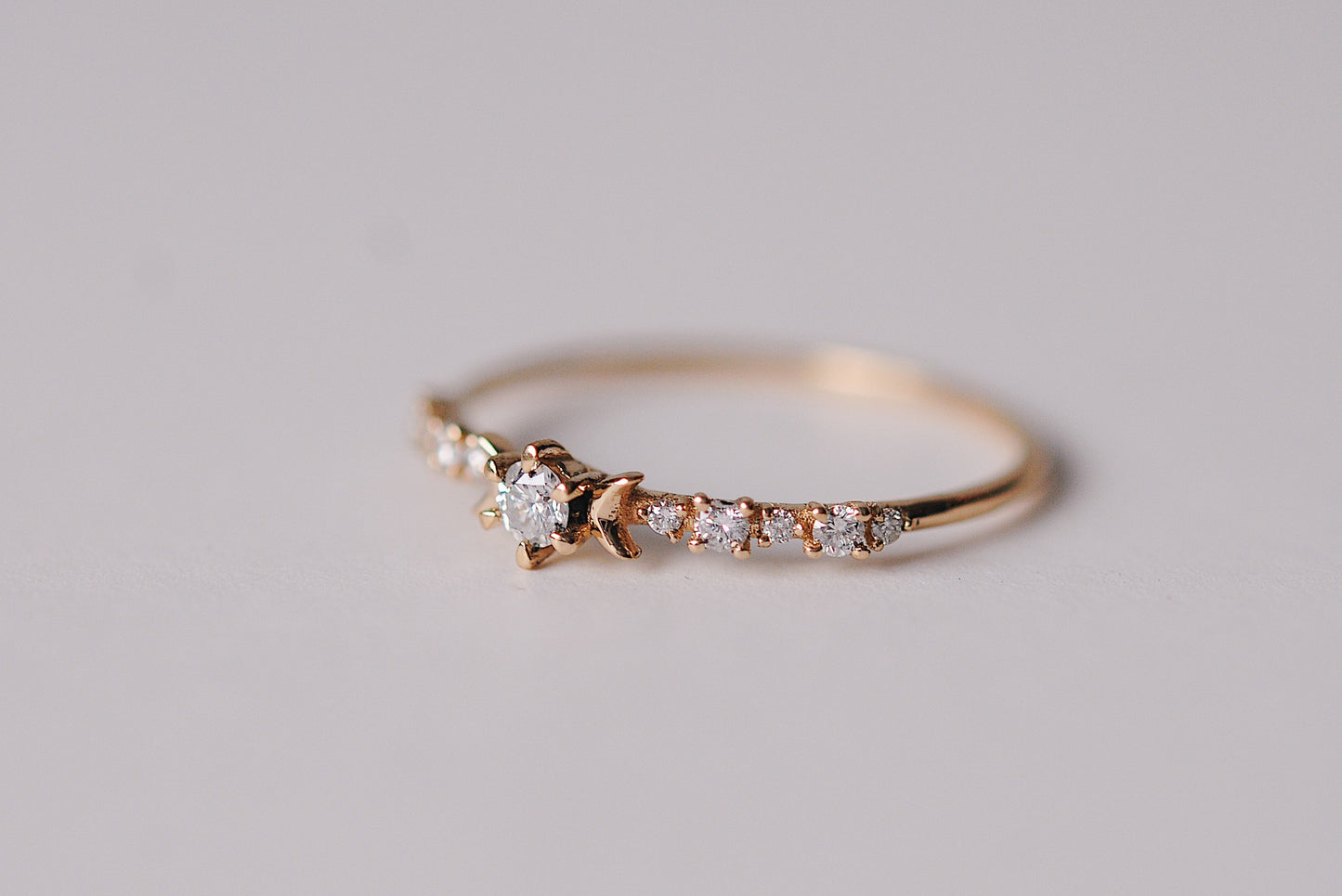 Diamond Stardust Ring