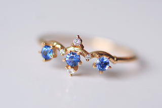Bague Winter Waltz Sapphir