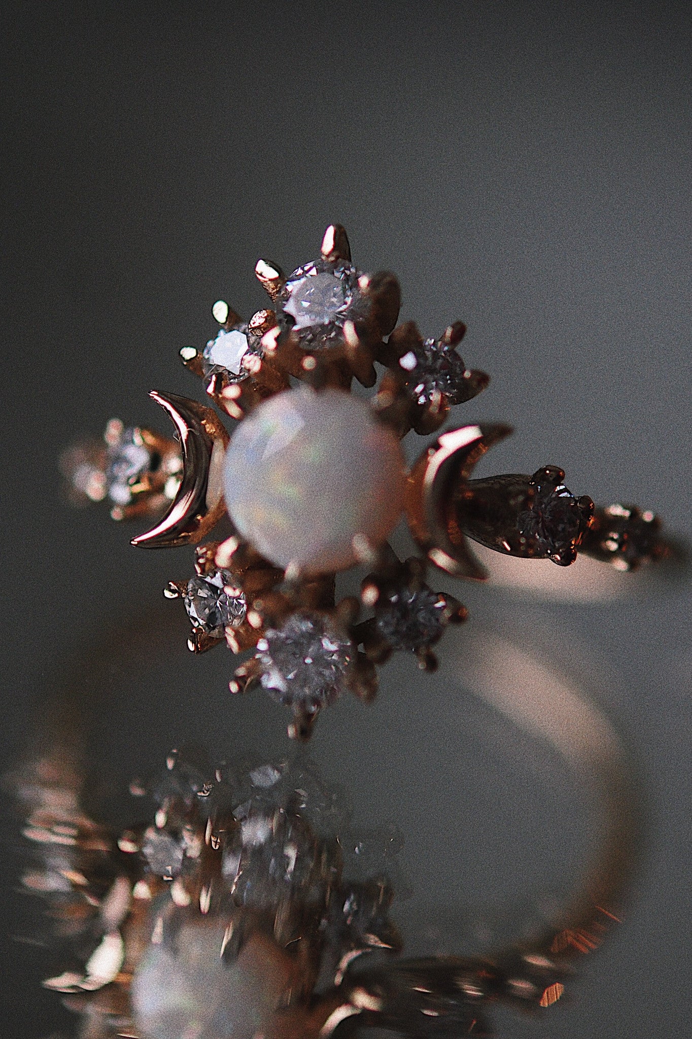 Opal Wandering Cosmos Ring