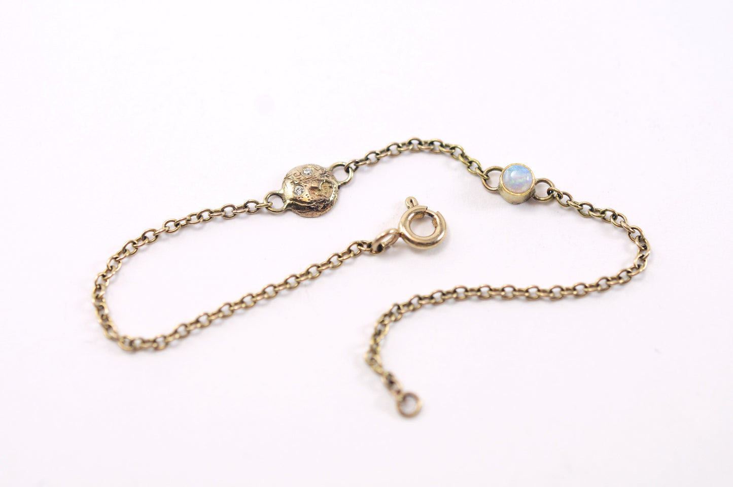 Pluto & Charon Chain Bracelet