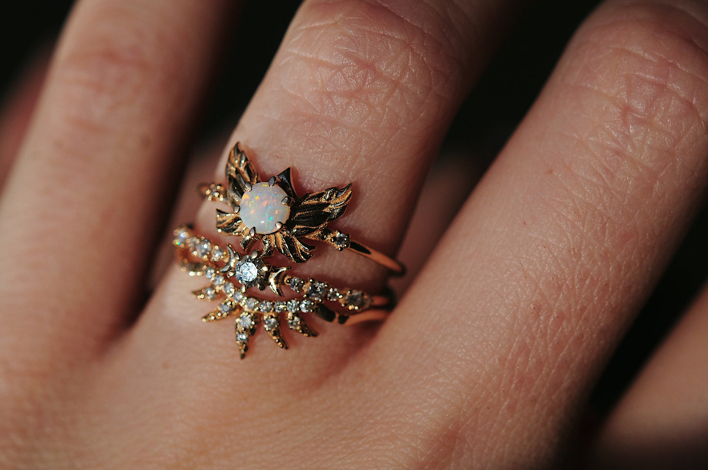 Diamond Stardust Ring