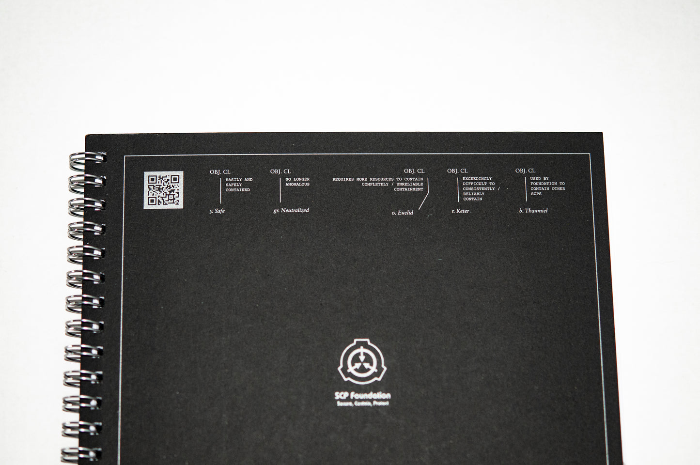 SCP Foundation Notebook