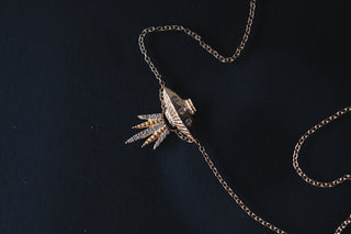 Diamond Tender Abduction UFO Necklace