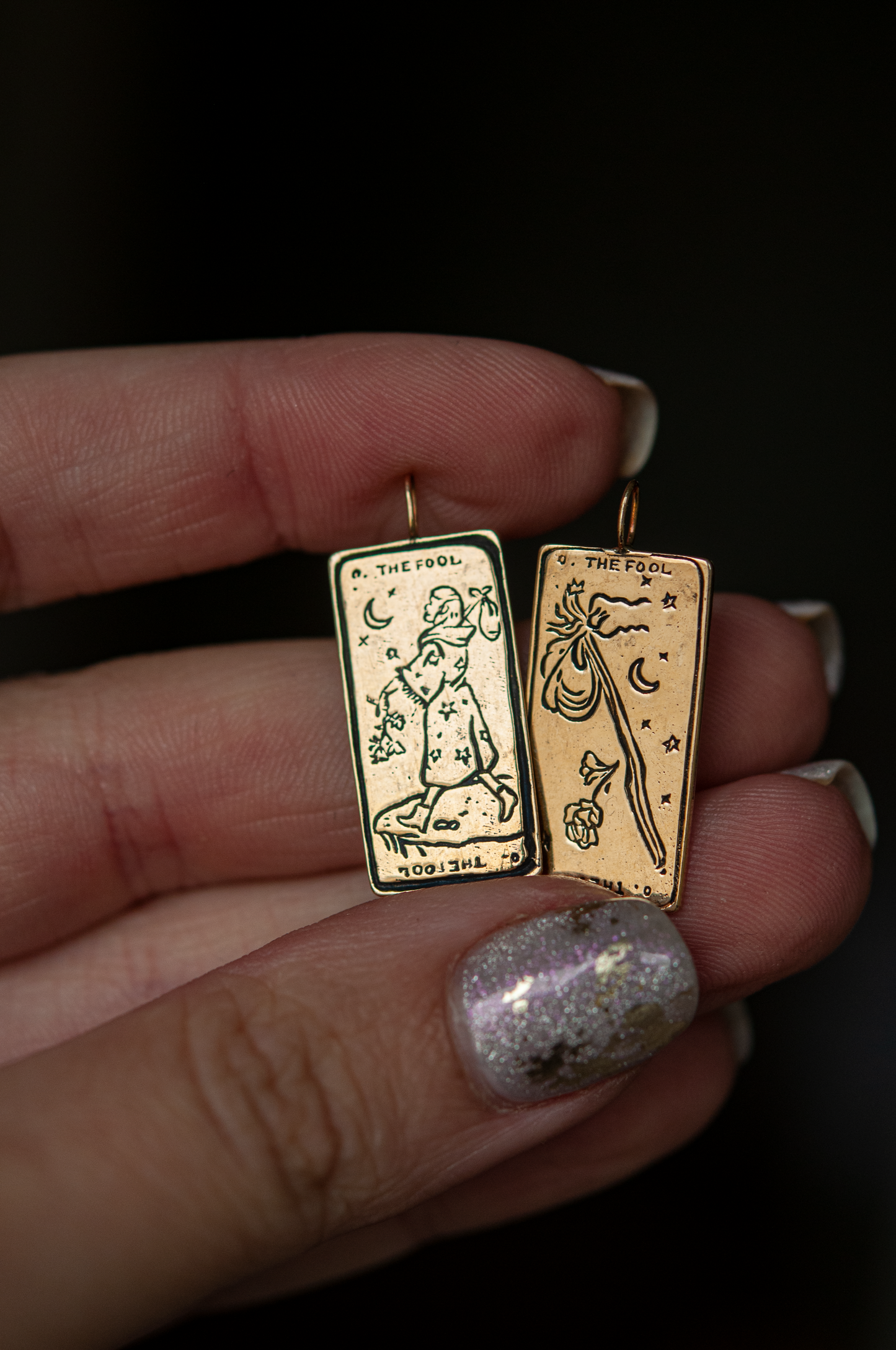 The Fool I. Tarot Card Necklace