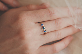 Bague Winter Waltz Sapphir