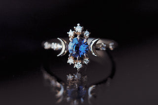 Bague Wandering Star Sapphir
