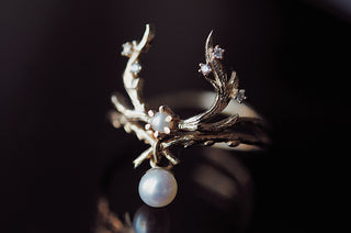 White Guardian Ring