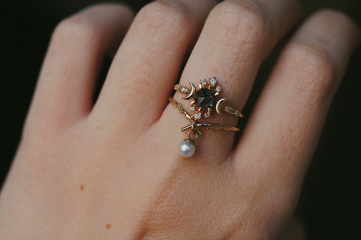 Pearl Woodland Ring