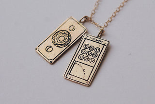 Fulfillment Tarot Card Necklace