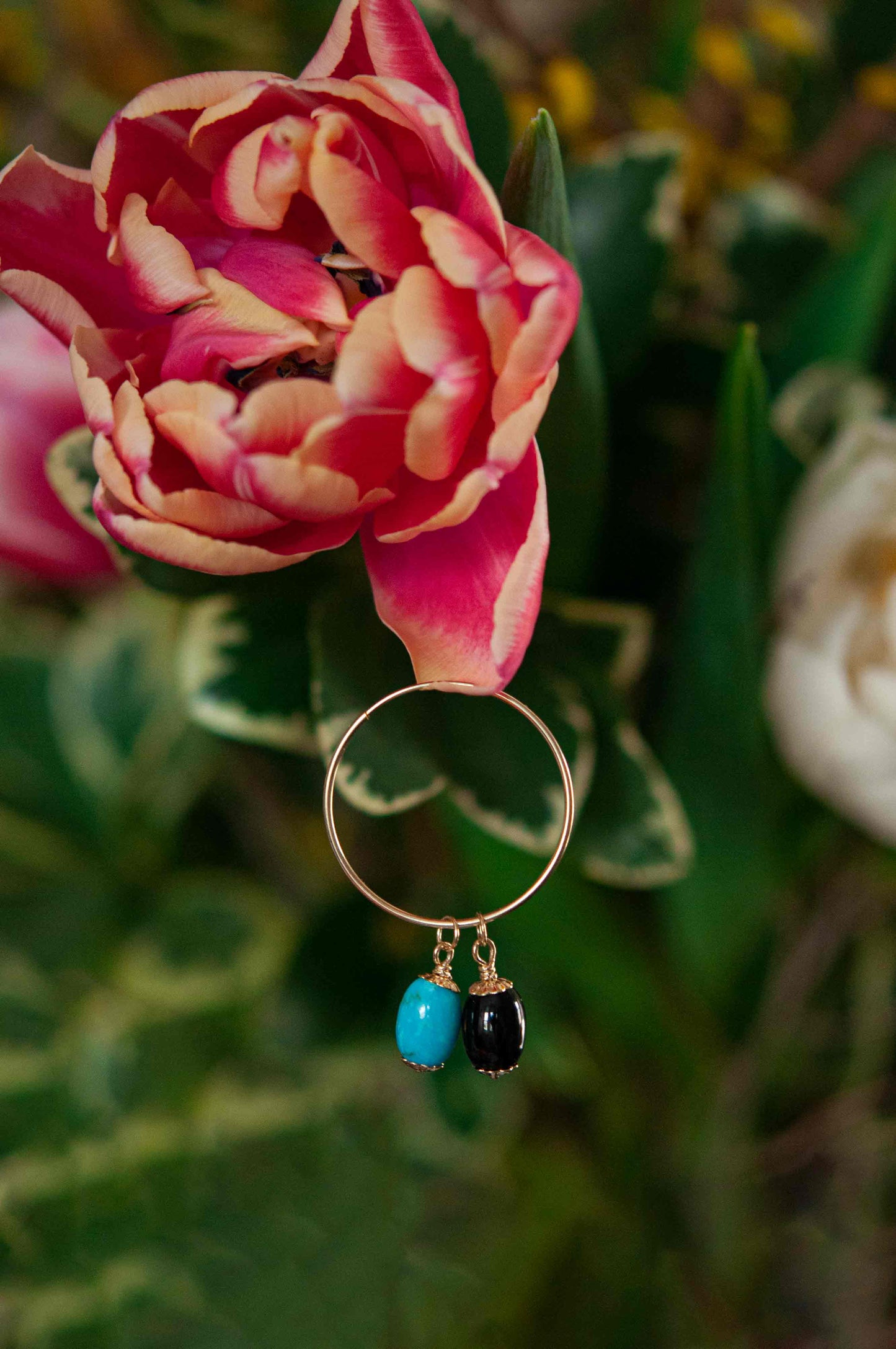 Turquoise Adonis Charm