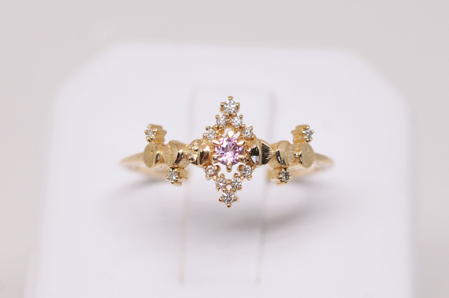 Pink Sapphire Cosmic Witch Ring