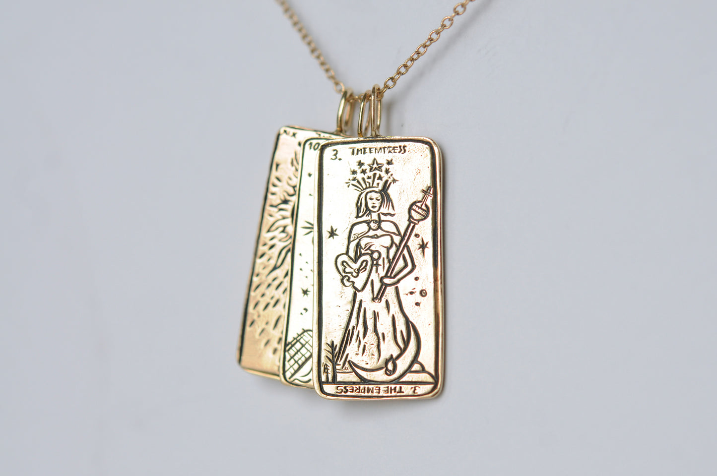 The Empress Tarot Card Necklace