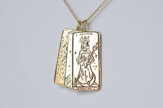 The Empress Tarot Card Necklace