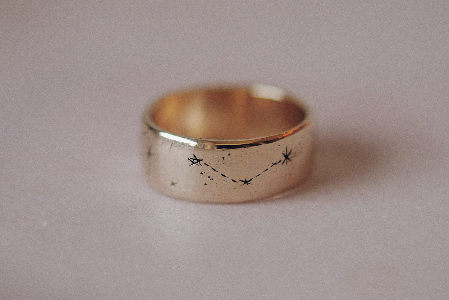 Wide Written in the Stars Ring