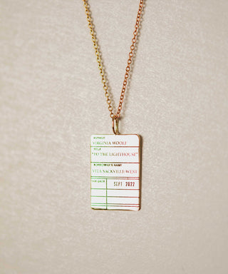 <em>Personnalisable</em> Collier Livre