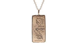 The Magician Tarot Card Necklace