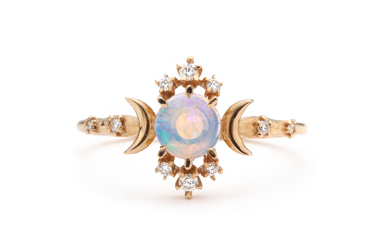 Opal Wandering Star Ring