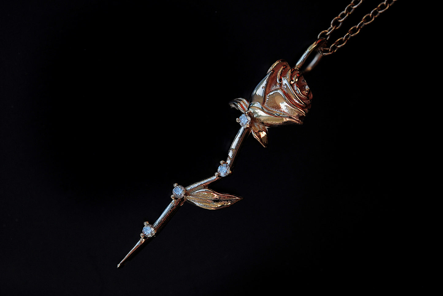 Celestial Rose Necklace