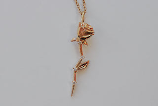 Collier Rose Céleste