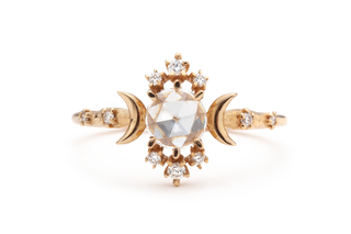 Bague Wandering Star Diamant Rosecut