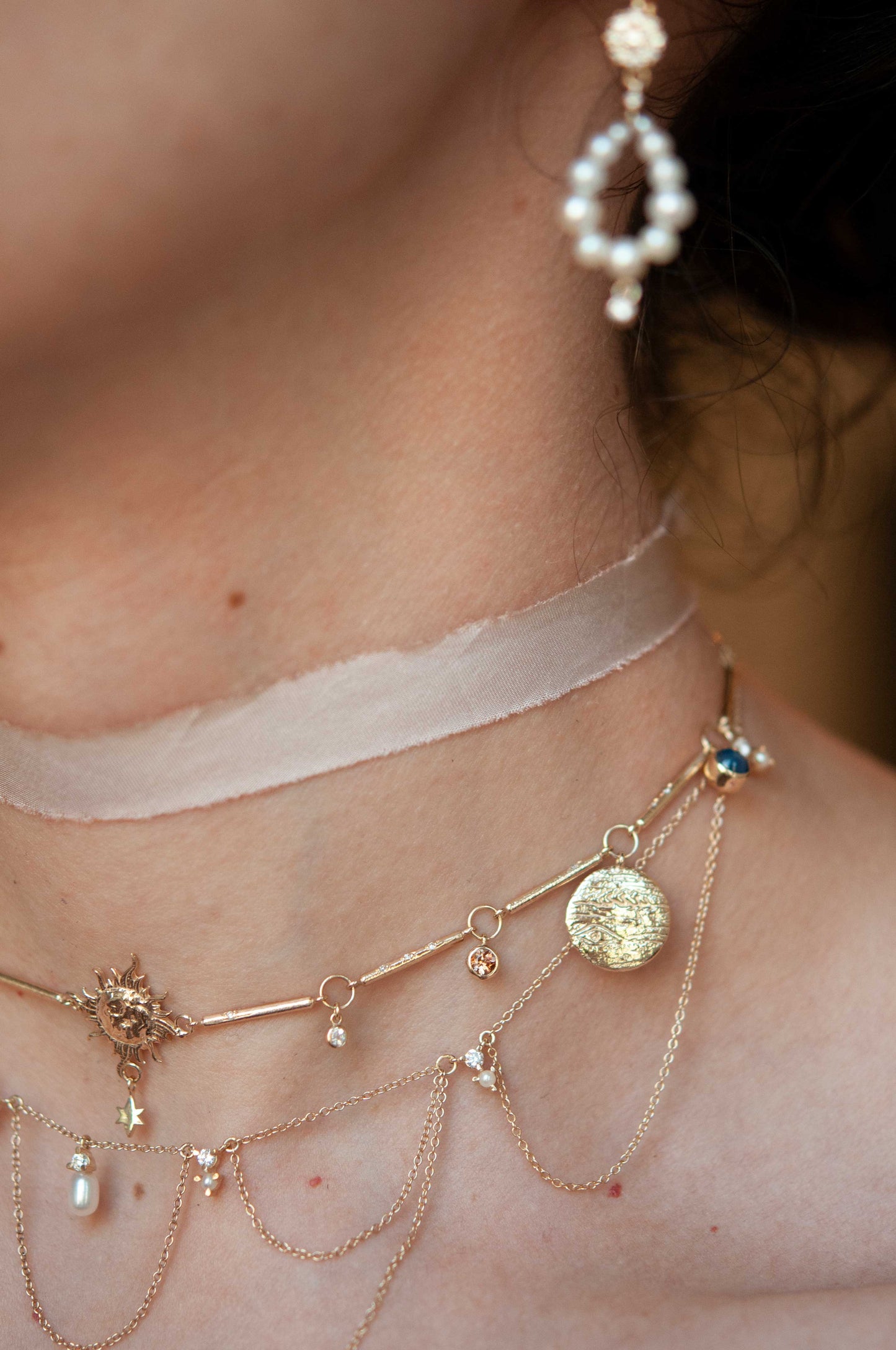 Solar System Necklace