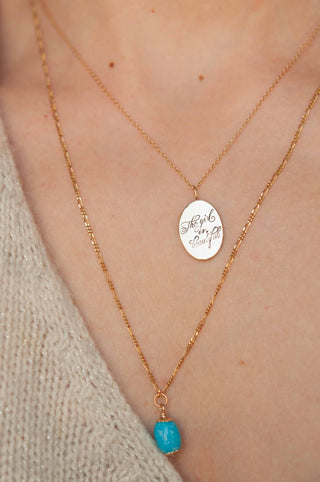 Collier Bélier écrit dans les étoiles