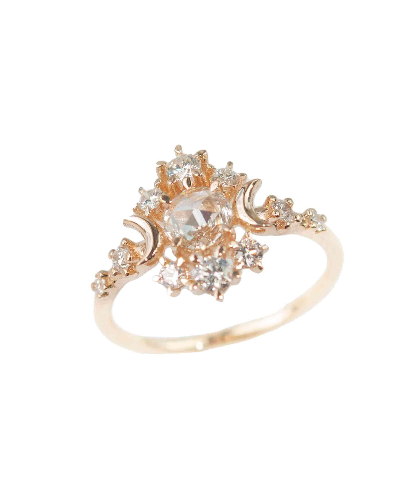 Rosecut Diamond Wandering Cosmos Ring