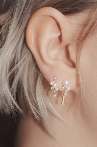 Boucle d'oreille scintillante