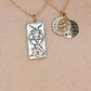 The Witch Tarot Card Necklace - Ready-to-ship