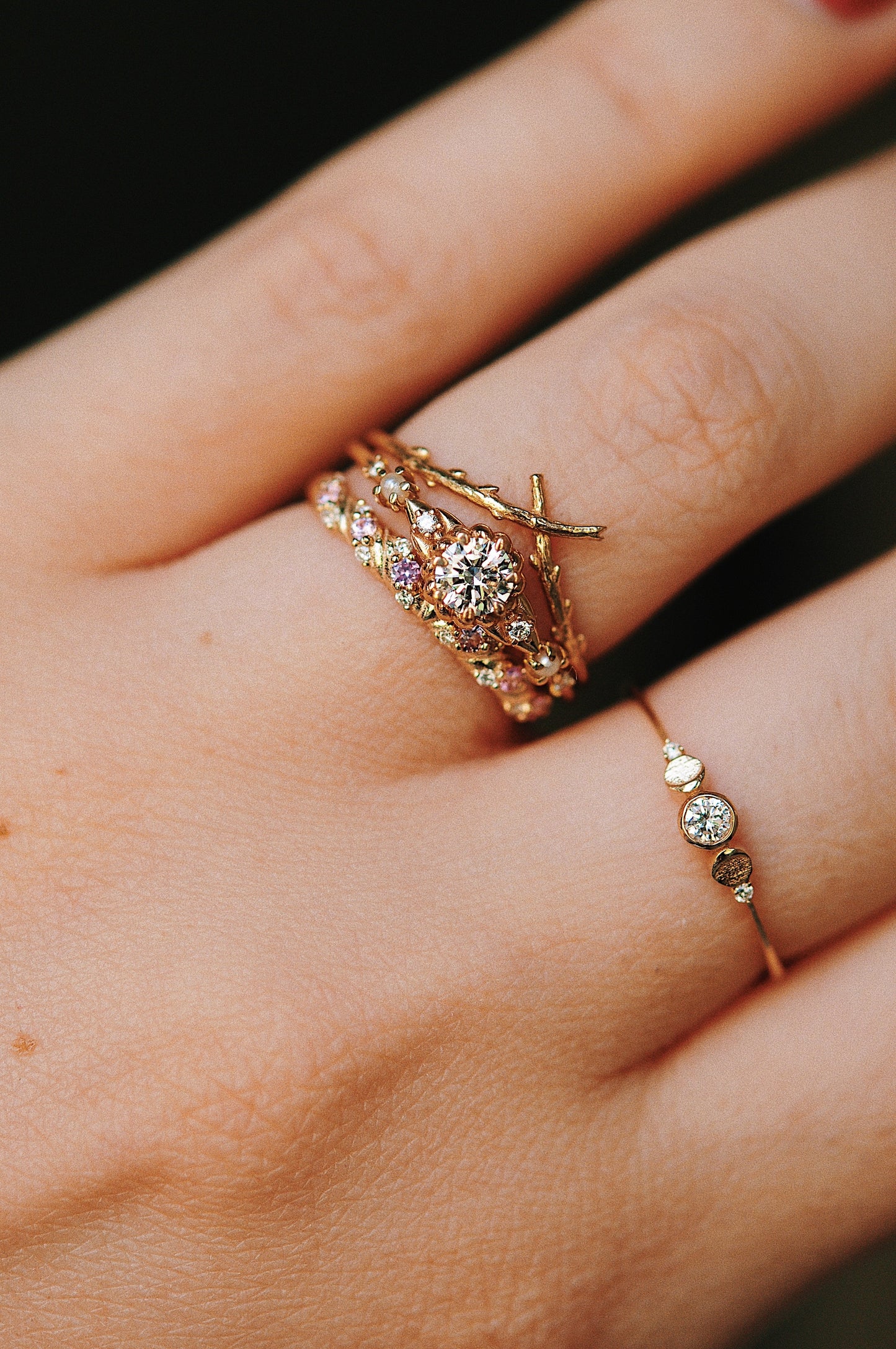 Baby Cosmic Witch Ring - Ready-to-ship