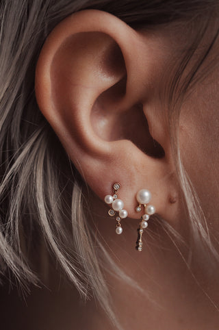 Boucle d'oreille scintillante